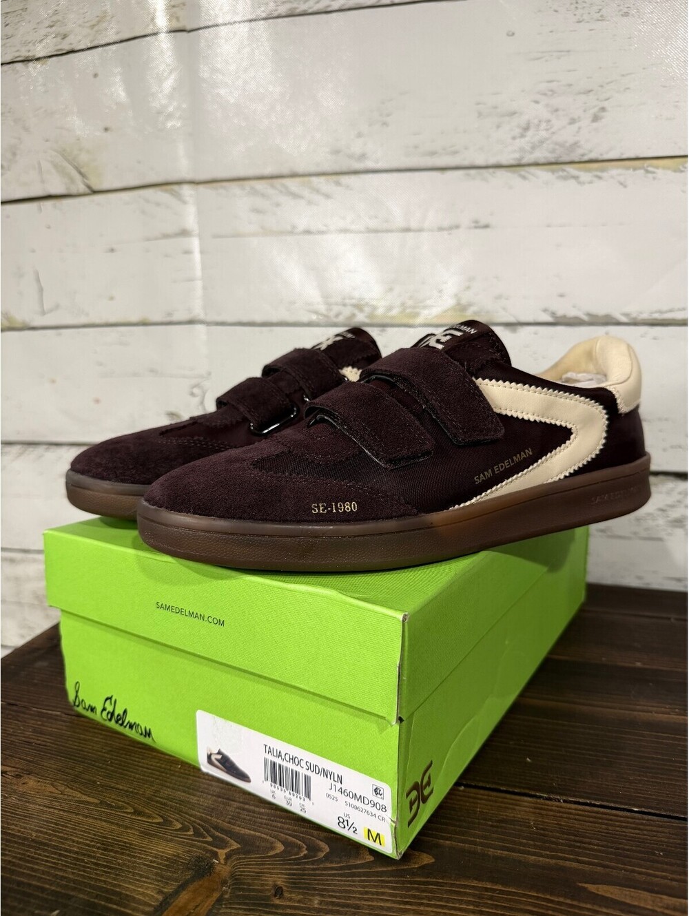 Sam Edelman Talia Chocolate Suede Women's 8.5 NIB